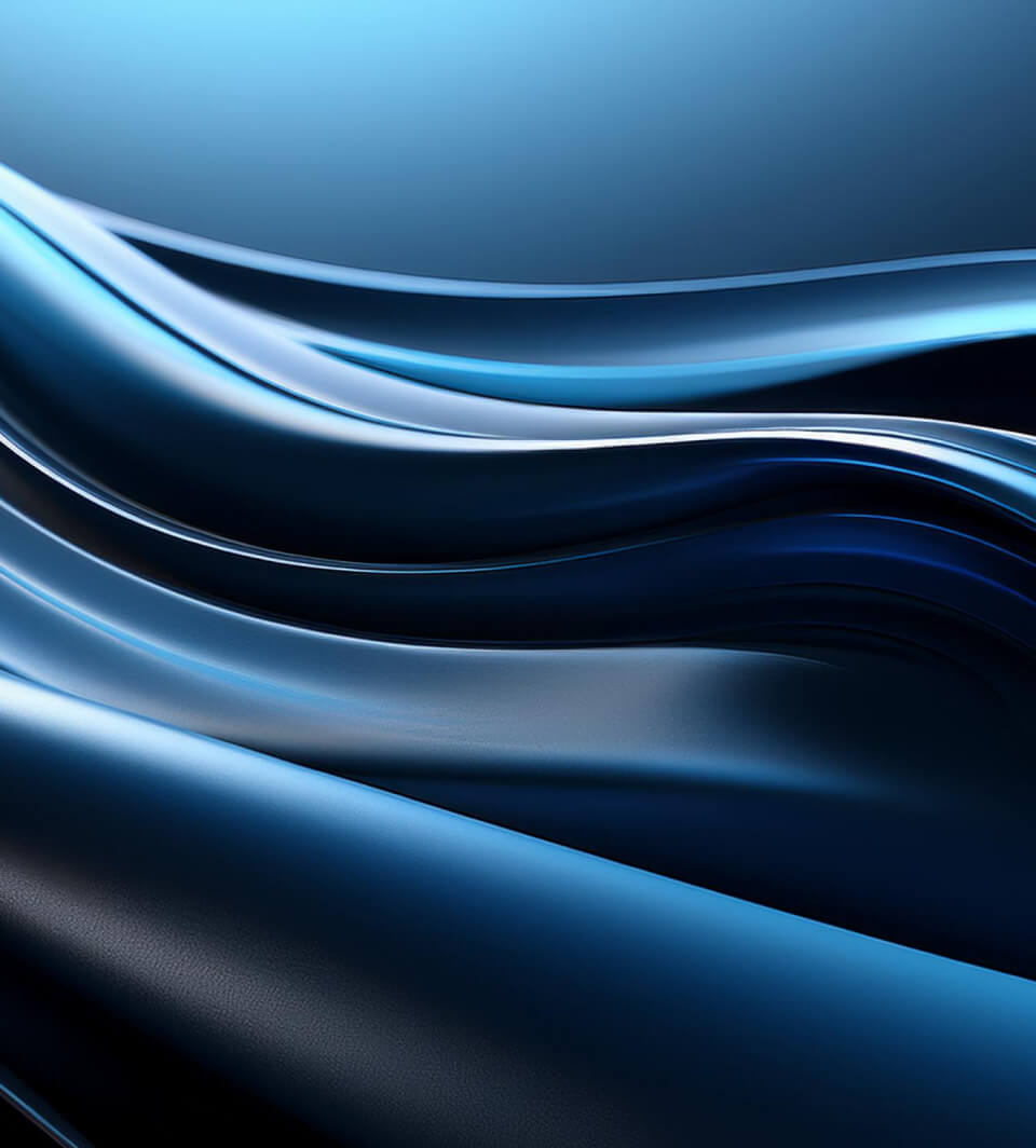 Firefly digital gradient curve blue