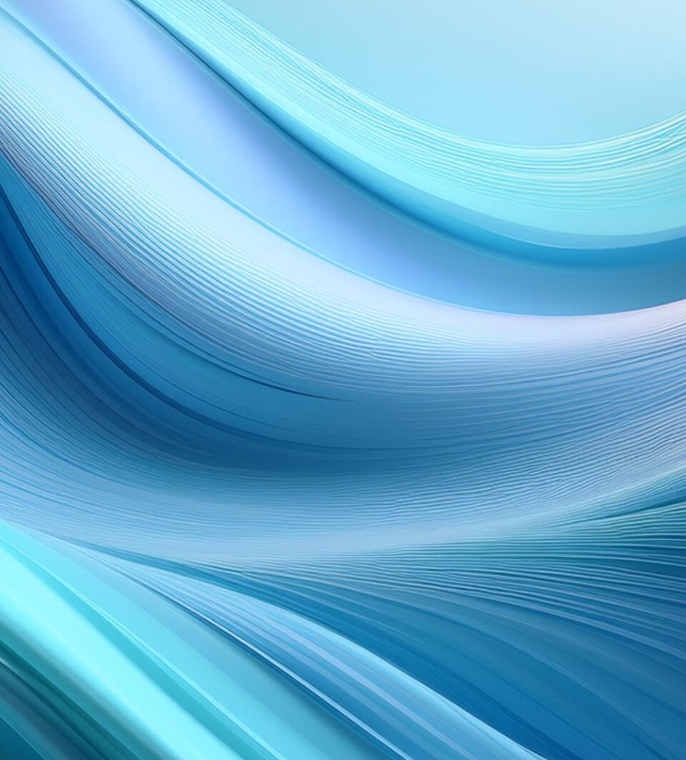 Firefly Digital gradient curve soft smooth surface 3d render pastel blues
