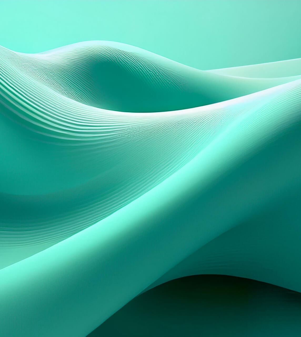 Firefly light blue colours soft wave 3d render soft wave digi (7)