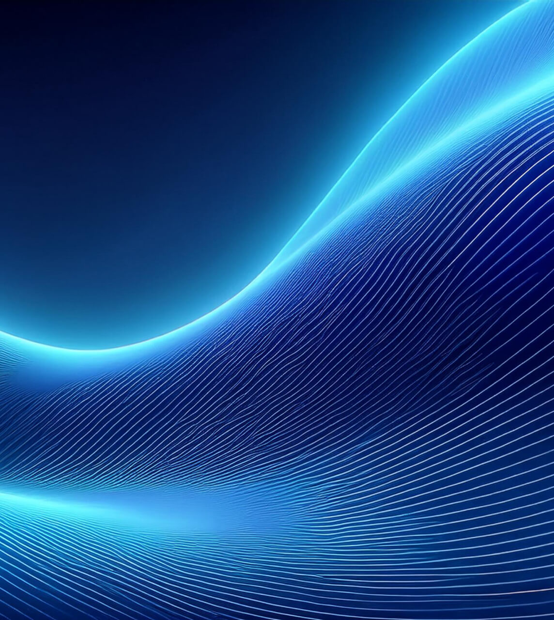 Firefly light blue colours soft wave 3d render soft wave digital ab