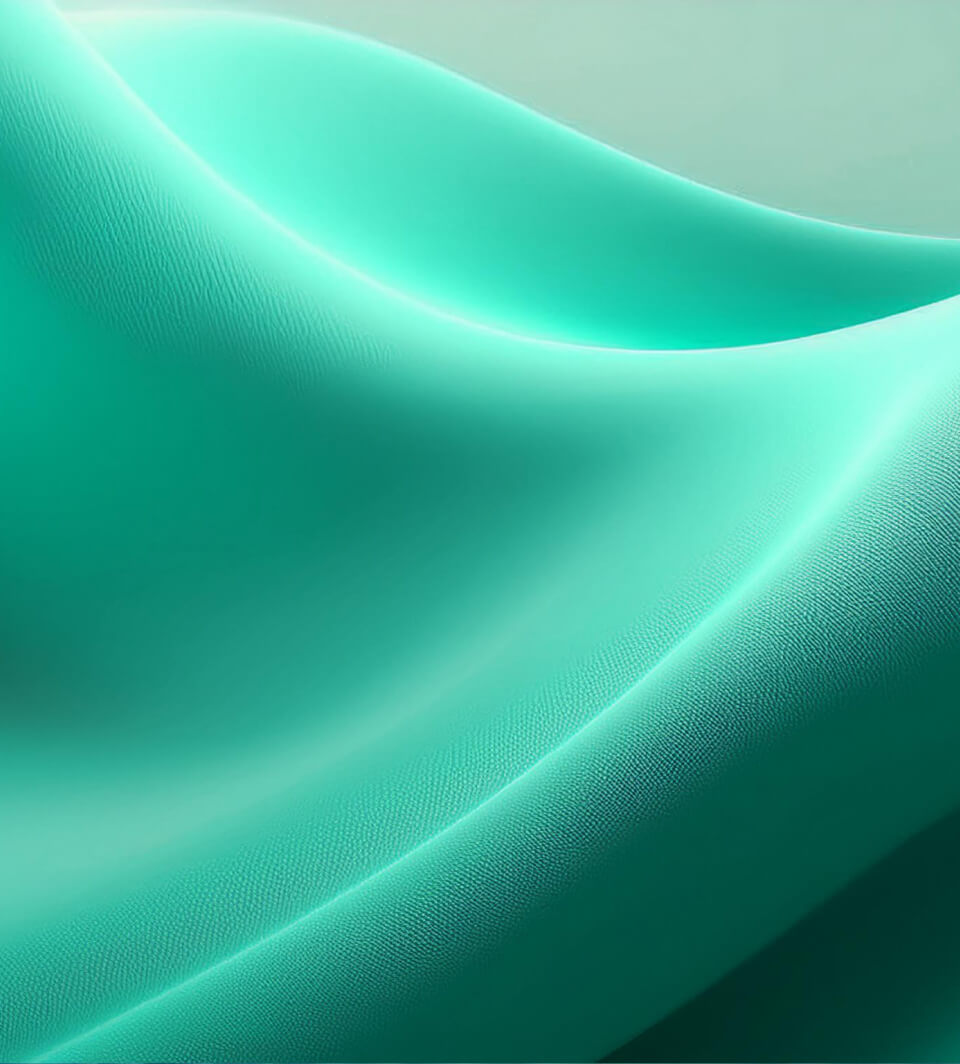 Light blue soft wave