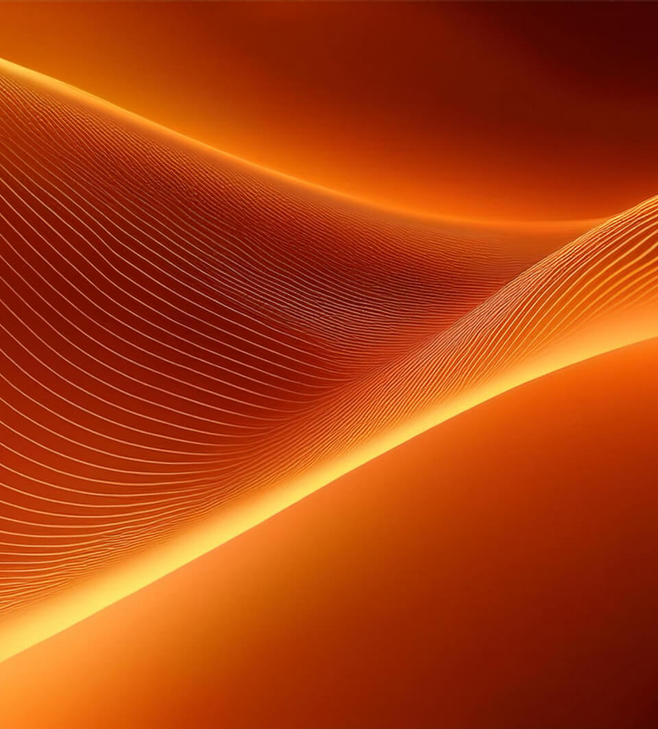 Firefly Orange Colours Soft Wave 3D Render Soft Wave Digital Abstract 98543 1 2
