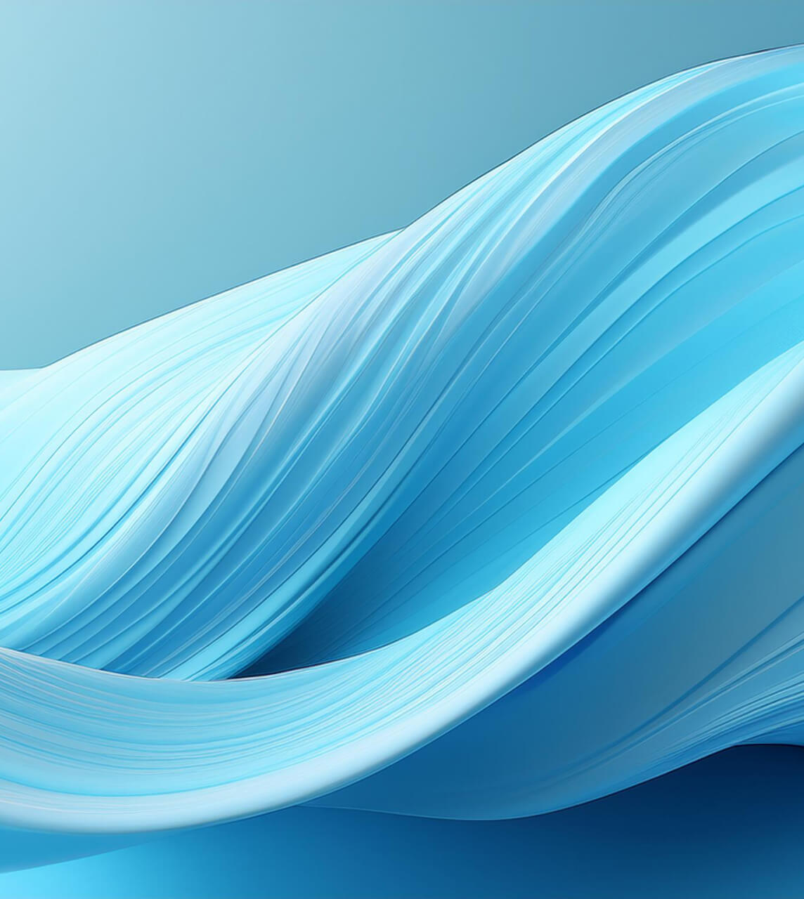 Firefly soft wave 3d render soft wave light blue digital abs (16)
